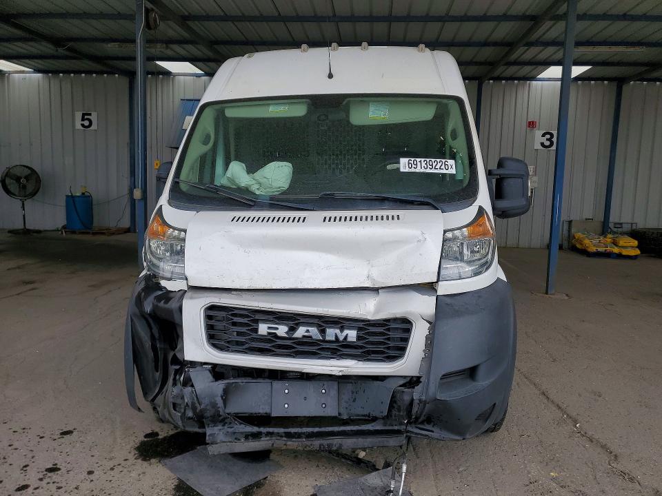 2021 Ram Promaster 2500 მანქანა იყიდება აუქციონზე, vin: 3C6LRVDG0ME544199, აუქციონის ნომერი: 69139226