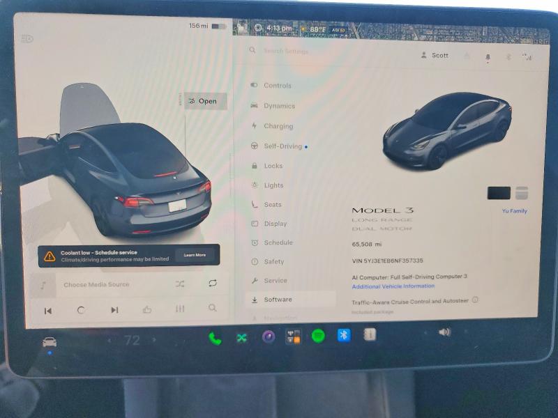 Продажа на аукционе авто 2022 Tesla Model 3, vin: 5YJ3E1EB6NF357335, номер лота: 71426446