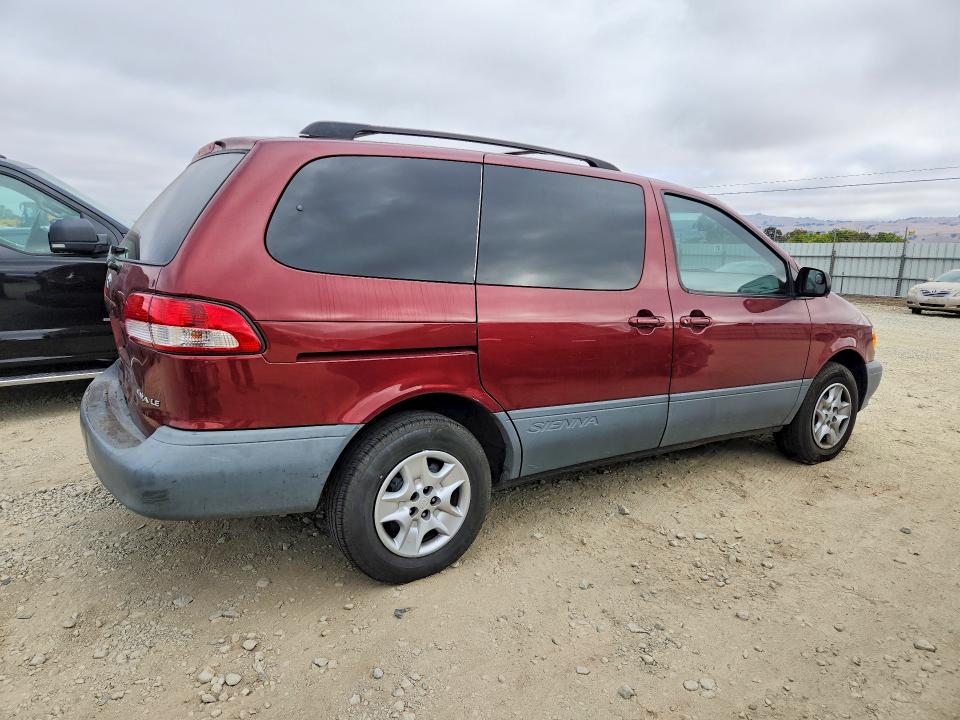 Aukcja sprzedaży 2002 Toyota Sienna, vin: 4T3ZF13C12U488519, numer aukcji: 69676356