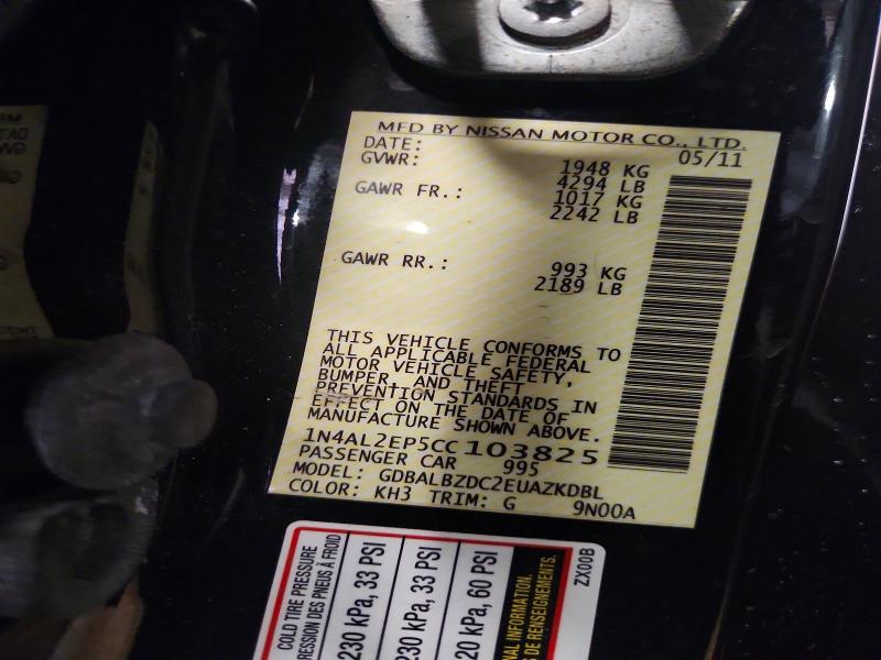 Aukcja sprzedaży 2012 Nissan Altima, vin: 1N4AL2EP5CC103825, numer aukcji: 68184856