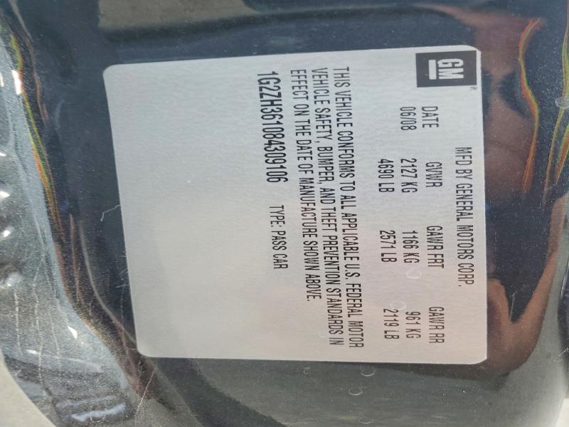 Aukcja sprzedaży 2008 Pontiac G6, vin: 1G2ZH361084309106, numer aukcji: 68013506