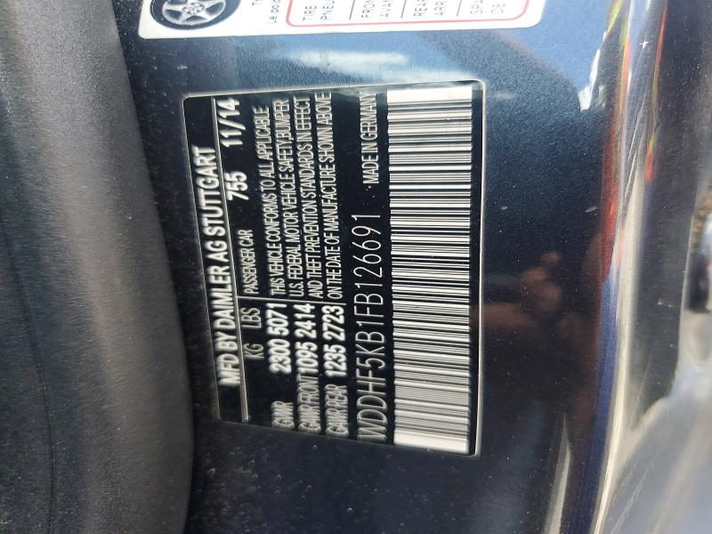 Aukcja sprzedaży 2015 Mercedes-benz E, vin: WDDHF5KB1FB126691, numer aukcji: 69307936