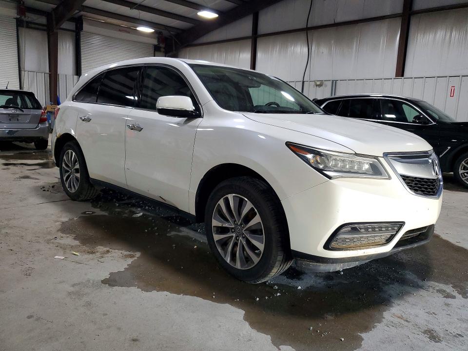68221326 :رقم المزاد ، 5FRYD4H49EB012273 vin ، 2014 Acura Mdx مزاد بيع