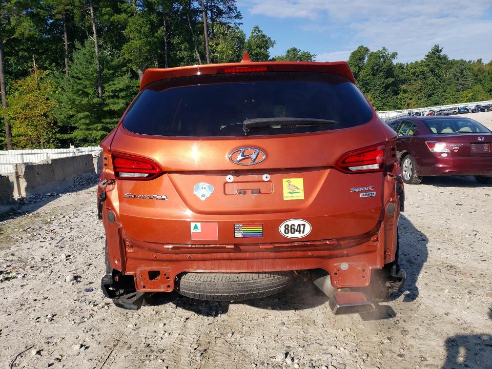 Продаж на аукціоні авто 2018 Hyundai Santa Fe Sport, vin: 5XYZUDLB6JG522028, номер лоту: 68424066