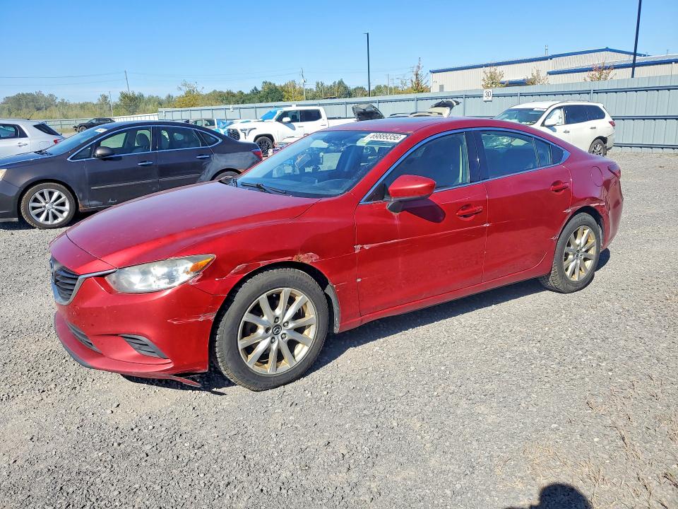 2016 Mazda 6 მანქანა იყიდება აუქციონზე, vin: JM1GJ1V5XG1416213, აუქციონის ნომერი: 69889356