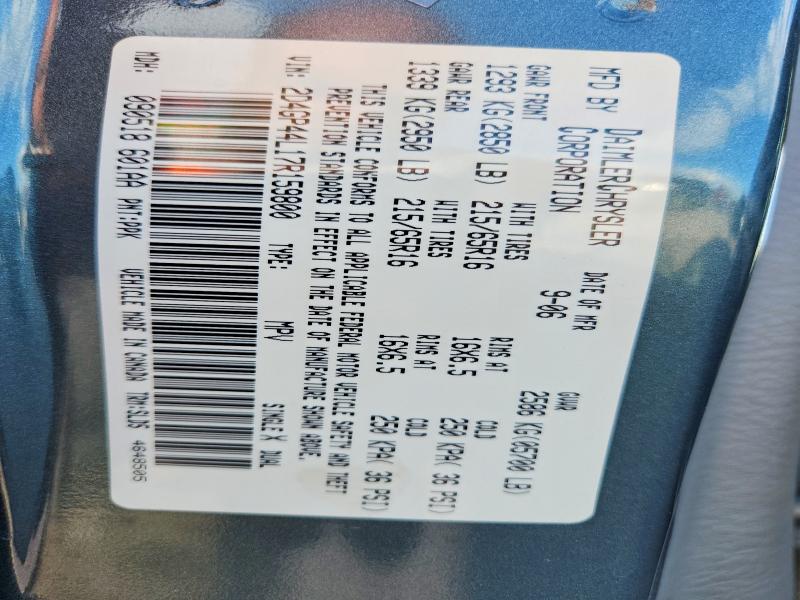 Aukcja sprzedaży 2007 Dodge Grand Caravan, vin: 2D4GP44L17R159800, numer aukcji: 69553816
