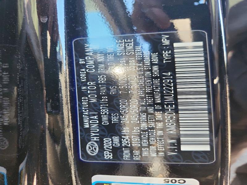 Продаж на аукціоні авто 2021 Hyundai Palisade, vin: KM8R5DHE1MU222914, номер лоту: 68184756