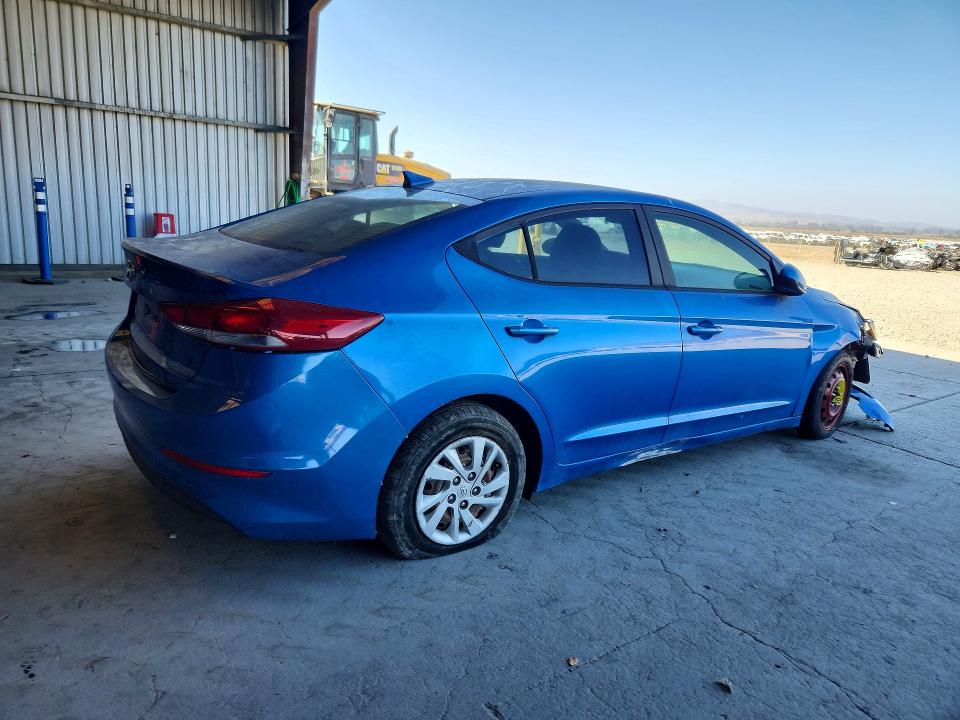 68713896 :رقم المزاد ، KMHD74LF6HU095135 vin ، 2017 Hyundai Elantra مزاد بيع