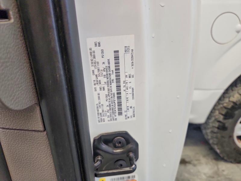 Aukcja sprzedaży 2018 Ford F150, vin: 1FTEX1C53JFE11003, numer aukcji: 67490246