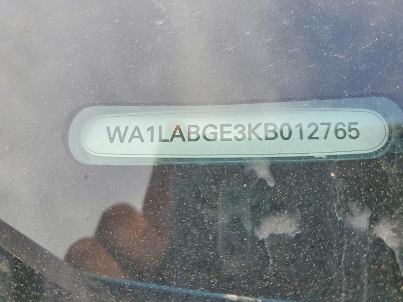 Продаж на аукціоні авто 2019 Audi E-tron, vin: WA1LABGE3KB012765, номер лоту: 67870006
