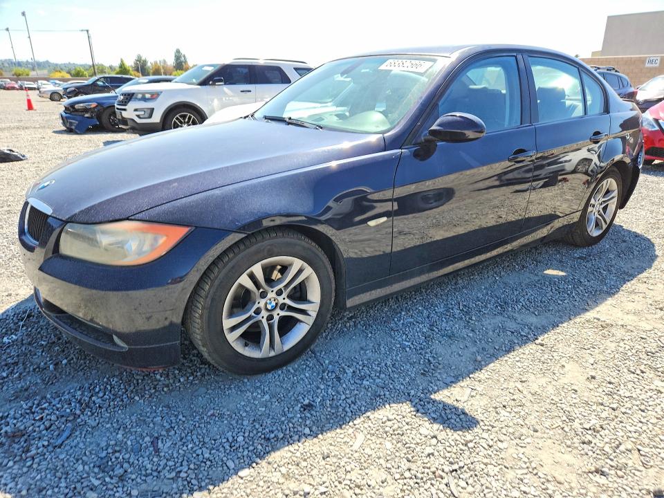 2008 Bmw 328 მანქანა იყიდება აუქციონზე, vin: WBAVC535X8FZ88265, აუქციონის ნომერი: 68382566