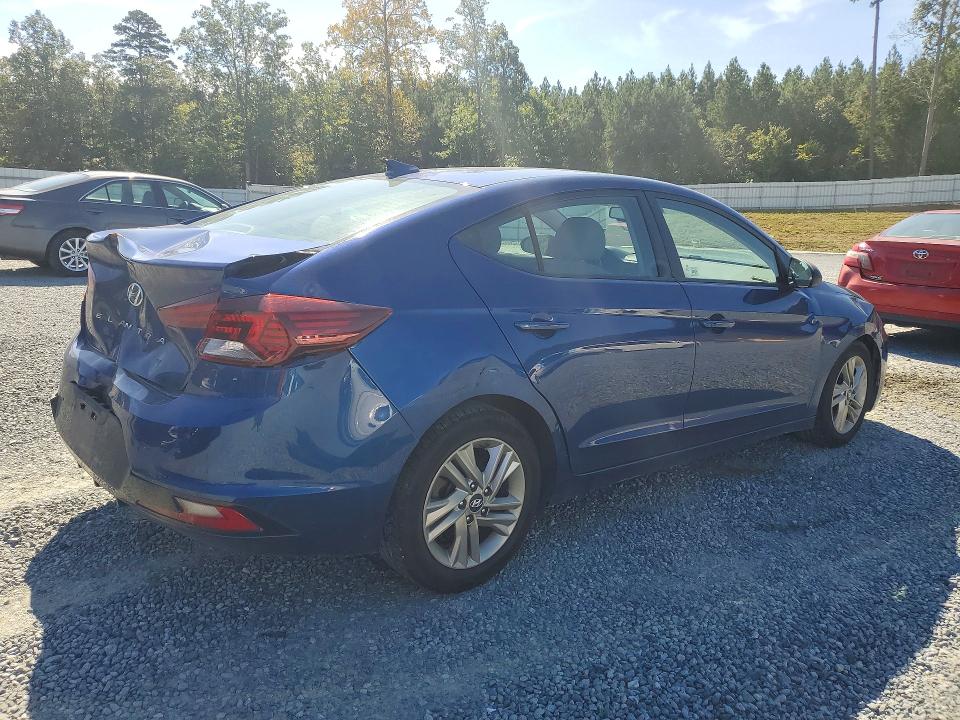 2019 Hyundai Elantra მანქანა იყიდება აუქციონზე, vin: 5NPD84LF0KH411454, აუქციონის ნომერი: 68050736