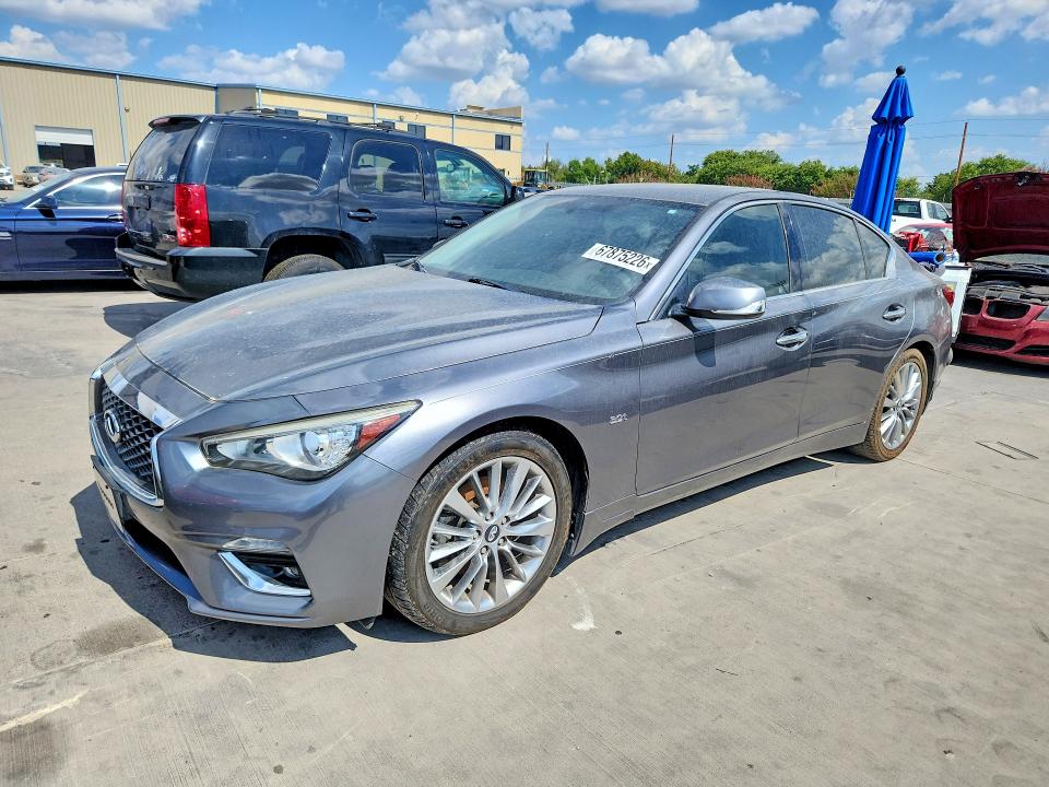 67875226 :رقم المزاد ، JN1EV7AP9JM354866 vin ، 2018 Infiniti Q50 مزاد بيع