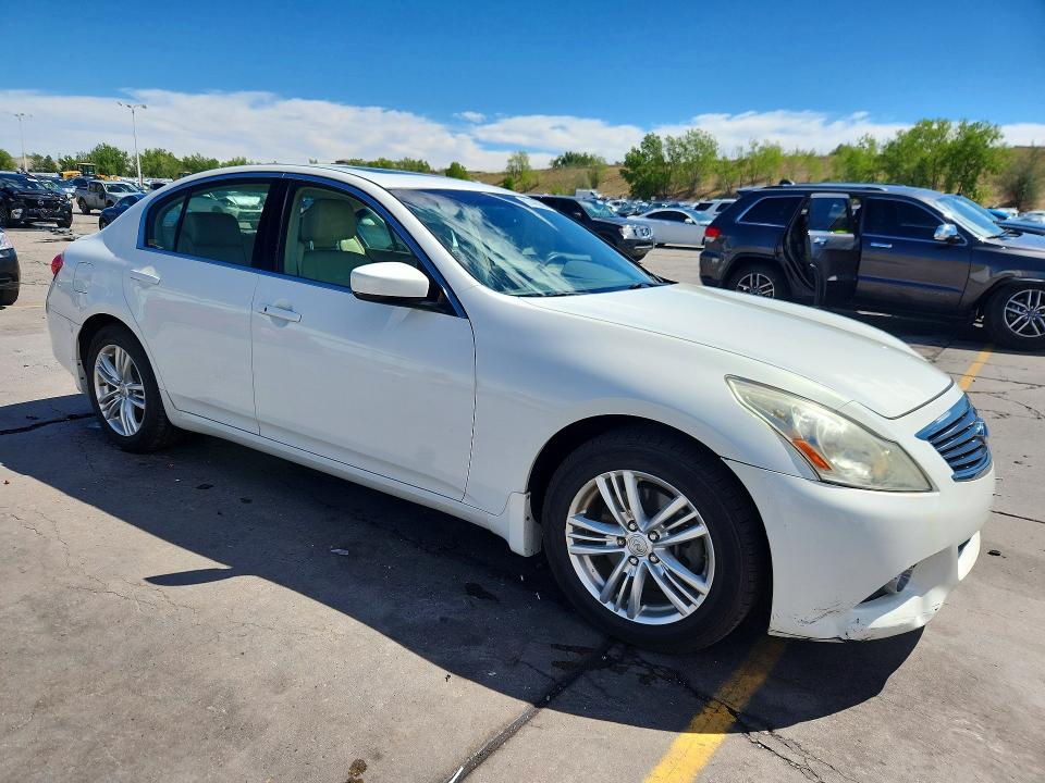 2011 Infiniti G37 Sedan მანქანა იყიდება აუქციონზე, vin: JN1CV6AR1BM353330, აუქციონის ნომერი: 67445006