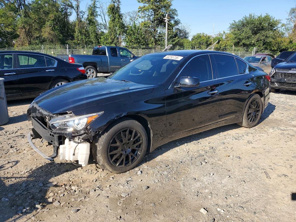 2015 Infiniti Q50 მანქანა იყიდება აუქციონზე, vin: JN1BV7AR0FM422998, აუქციონის ნომერი: 68255736