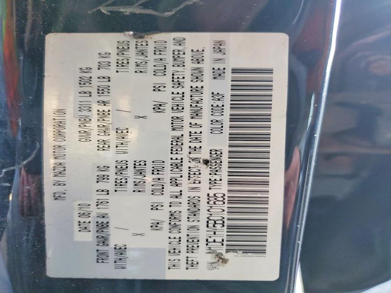 69196936 :رقم المزاد ، JM1DE1HY5B0101685 vin ، 2011 Mazda Mazda2 مزاد بيع