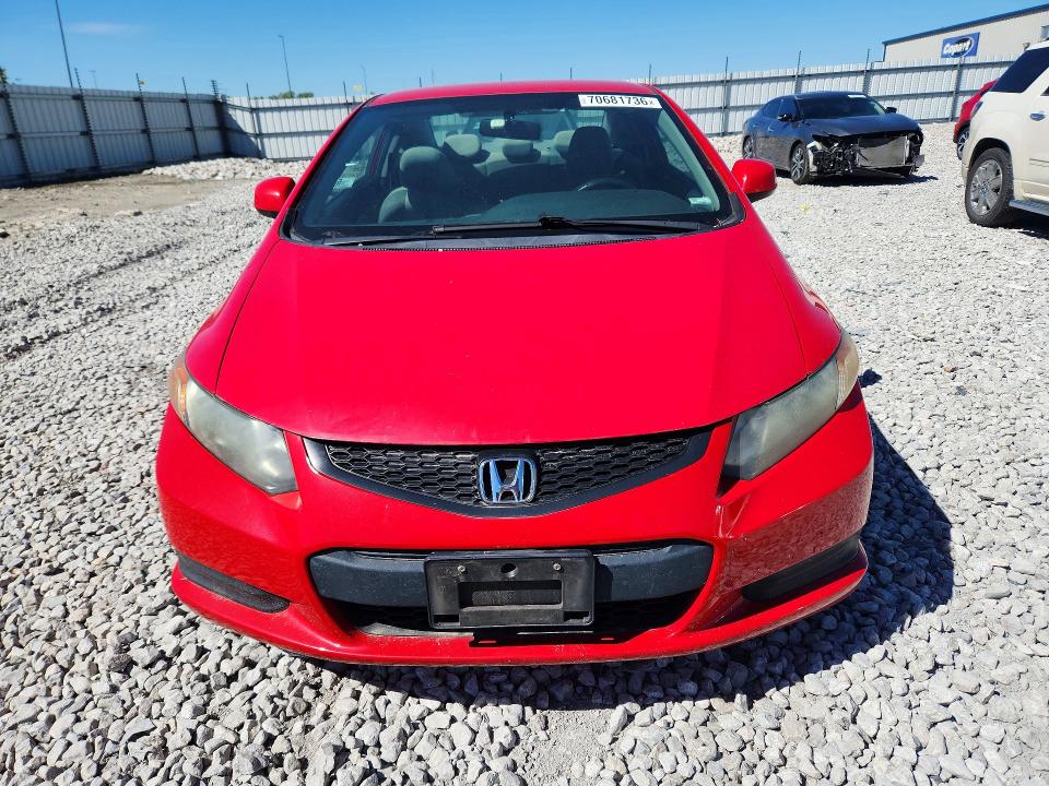 70681736 :رقم المزاد ، 2HGFG3B50CH561445 vin ، 2012 Honda Civic مزاد بيع
