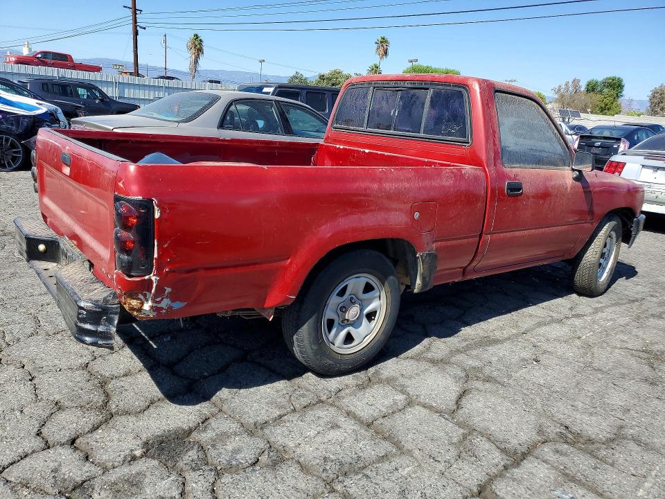 67043006 :رقم المزاد ، JT4RN81P9K0024657 vin ، 1989 Toyota Pickup مزاد بيع