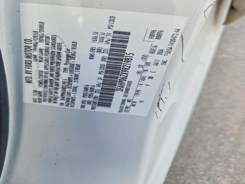 Aukcja sprzedaży 2009 Ford Fusion, vin: 3FAHP06ZX9R219815, numer aukcji: 69579026