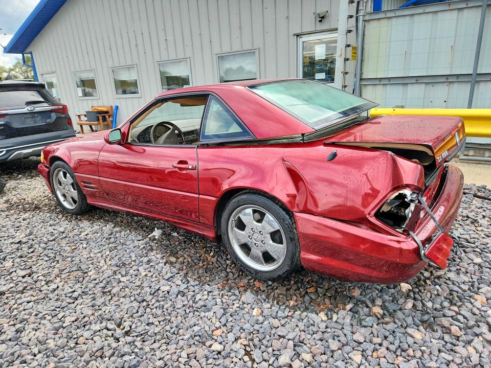 2002 Mercedes-benz Sl მანქანა იყიდება აუქციონზე, vin: WDBFA68F22F202212, აუქციონის ნომერი: 67633696