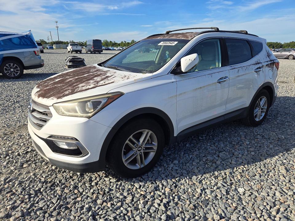 70662646 :رقم المزاد ، 5XYZU3LB8HG426650 vin ، 2017 Hyundai Santa Fe Sport مزاد بيع