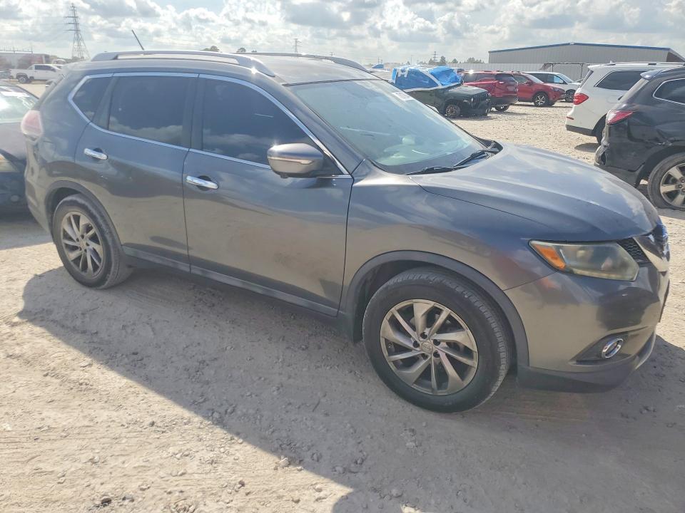 2014 Nissan Rogue მანქანა იყიდება აუქციონზე, vin: 5N1AT2MT0EC853642, აუქციონის ნომერი: 70178846
