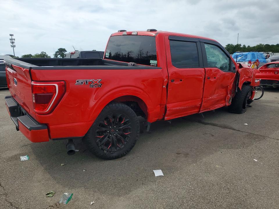 66100016 :رقم المزاد ، 1FTEW1EBXNKD16666 vin ، 2022 Ford F150 مزاد بيع