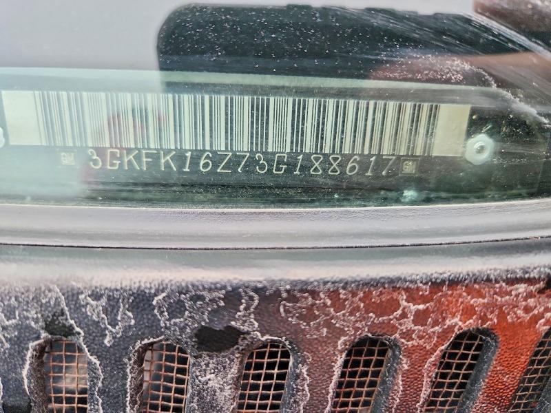 Aukcja sprzedaży 2003 Gmc Yukon Xl, vin: 3GKFK16Z73G188617, numer aukcji: 68330356