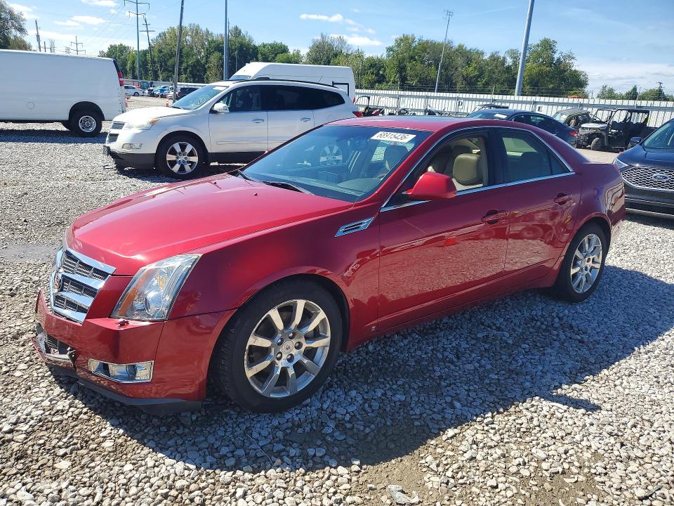 68915436 :رقم المزاد ، 1G6DV57V190147302 vin ، 2009 Cadillac Cts مزاد بيع