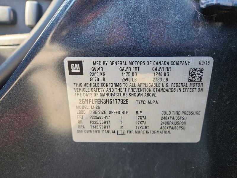 Продажа на аукционе авто 2017 Chevrolet Equinox, vin: 2GNFLFEK3H6177828, номер лота: 67811036