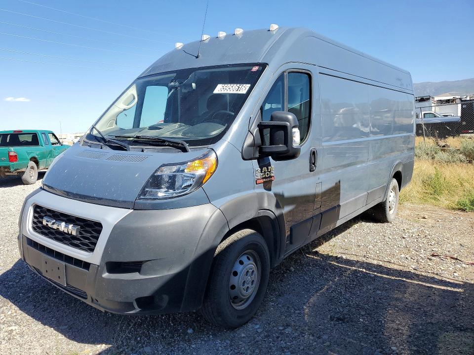 2021 Ram Promaster 3500 მანქანა იყიდება აუქციონზე, vin: 3C6MRVJG5ME550167, აუქციონის ნომერი: 65958616