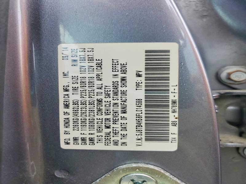 2015 Acura Rdx მანქანა იყიდება აუქციონზე, vin: 5J8TB4H58FL014588, აუქციონის ნომერი: 70445486