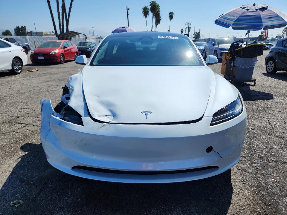 Aukcja sprzedaży 2025 Tesla Model 3, vin: 5YJ3E1EA2SF006036, numer aukcji: 67043166