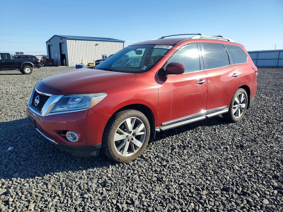2014 Nissan Pathfinder მანქანა იყიდება აუქციონზე, vin: 5N1AR2MM8EC644527, აუქციონის ნომერი: 69753786