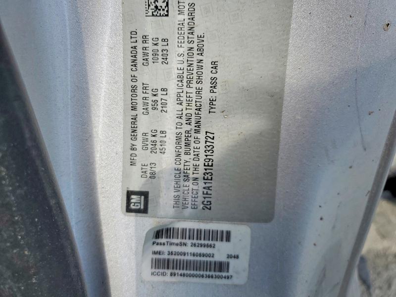 Продажа на аукционе авто 2014 Chevrolet Camaro, vin: 2G1FA1E31E9133727, номер лота: 67512466