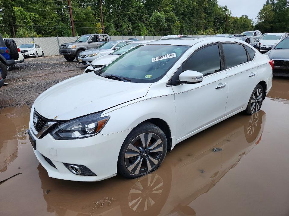 Продажа на аукционе авто 2018 Nissan Sentra, vin: 3N1AB7AP3JY204403, номер лота: 70697146