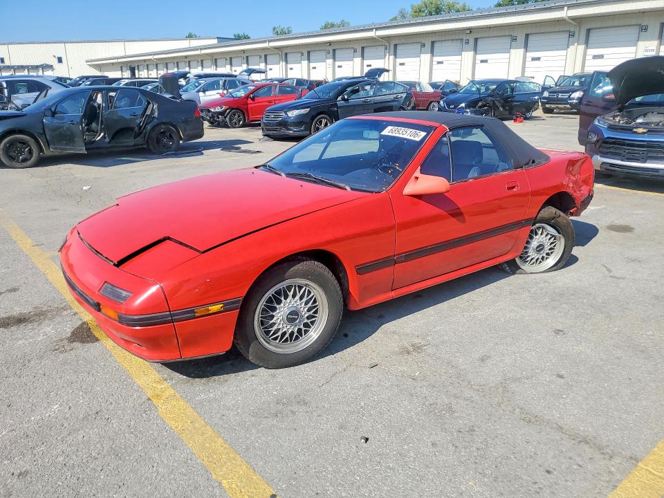 1988 Mazda Rx7 მანქანა იყიდება აუქციონზე, vin: JM1FC3511J0104745, აუქციონის ნომერი: 68935106