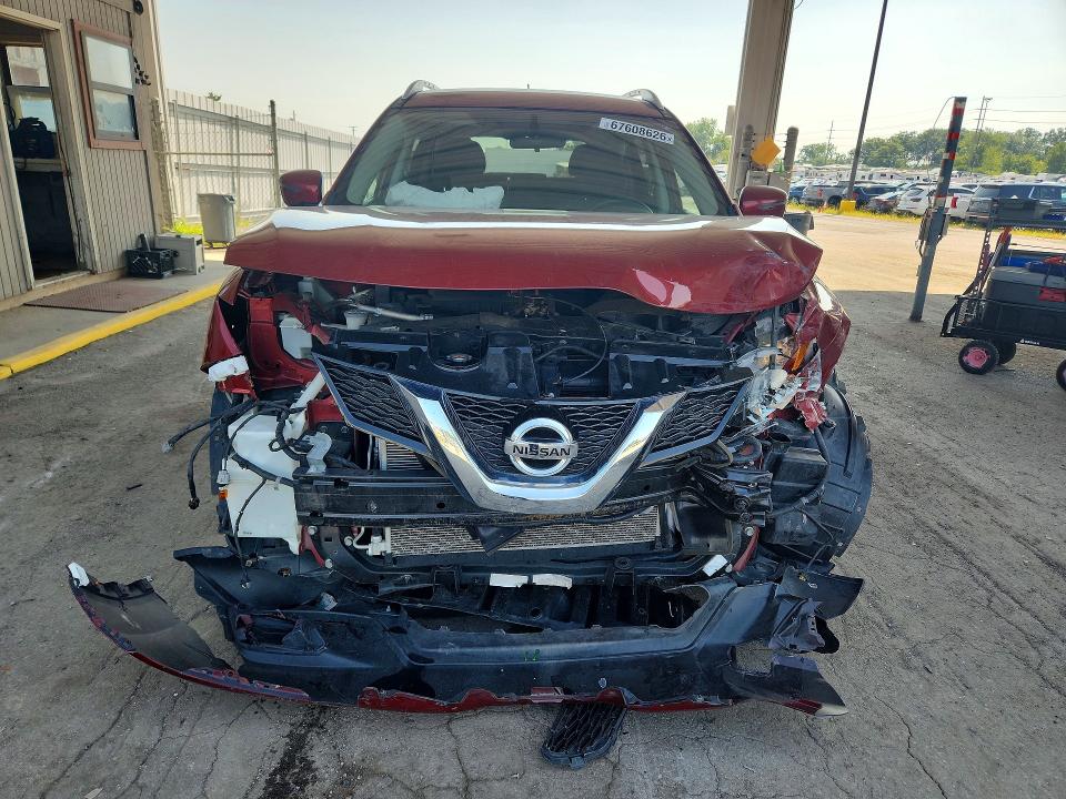 2016 Nissan Rogue მანქანა იყიდება აუქციონზე, vin: KNMAT2MVXGP630736, აუქციონის ნომერი: 67608626