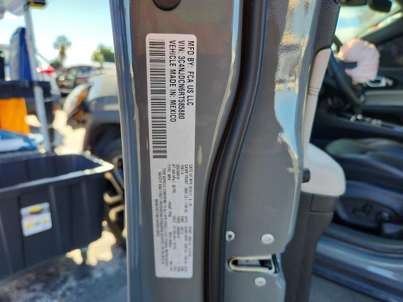 2024 Jeep Compass მანქანა იყიდება აუქციონზე, vin: 3C4NJDCN6RT585880, აუქციონის ნომერი: 68505376