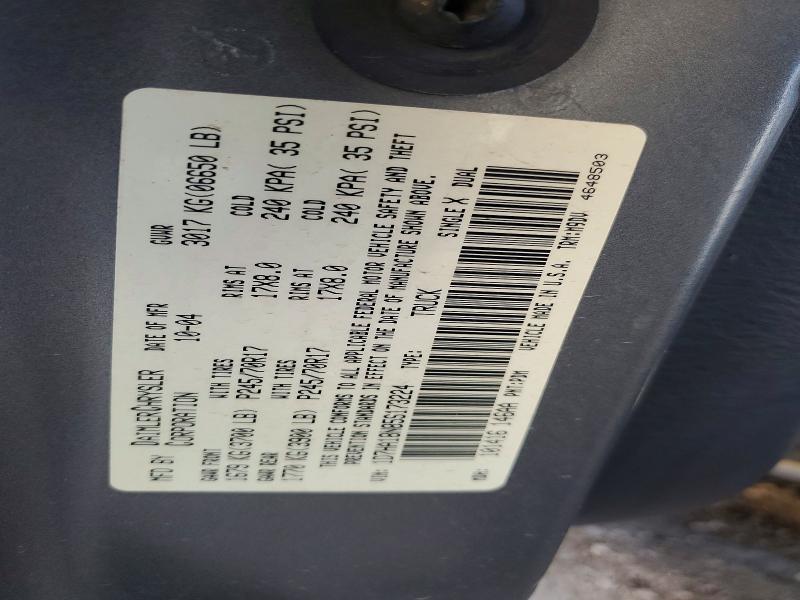 68509786 :رقم المزاد ، 1D7HA18N85S173224 vin ، 2005 Dodge Ram 1500 مزاد بيع