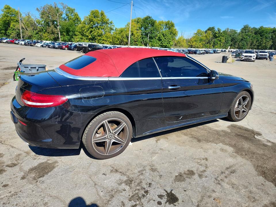 68219266 :رقم المزاد ، WDDWK4KB1HF536030 vin ، 2017 Mercedes-benz C مزاد بيع