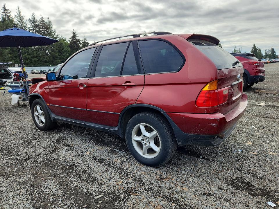 69068736 :رقم المزاد ، 5UXFA53522LP30410 vin ، 2002 Bmw X5 مزاد بيع