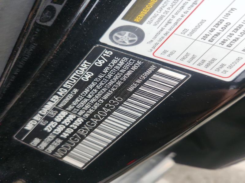 Продаж на аукціоні авто 2016 Mercedes-benz S, vin: WDDUG7JBXGA204336, номер лоту: 68209626