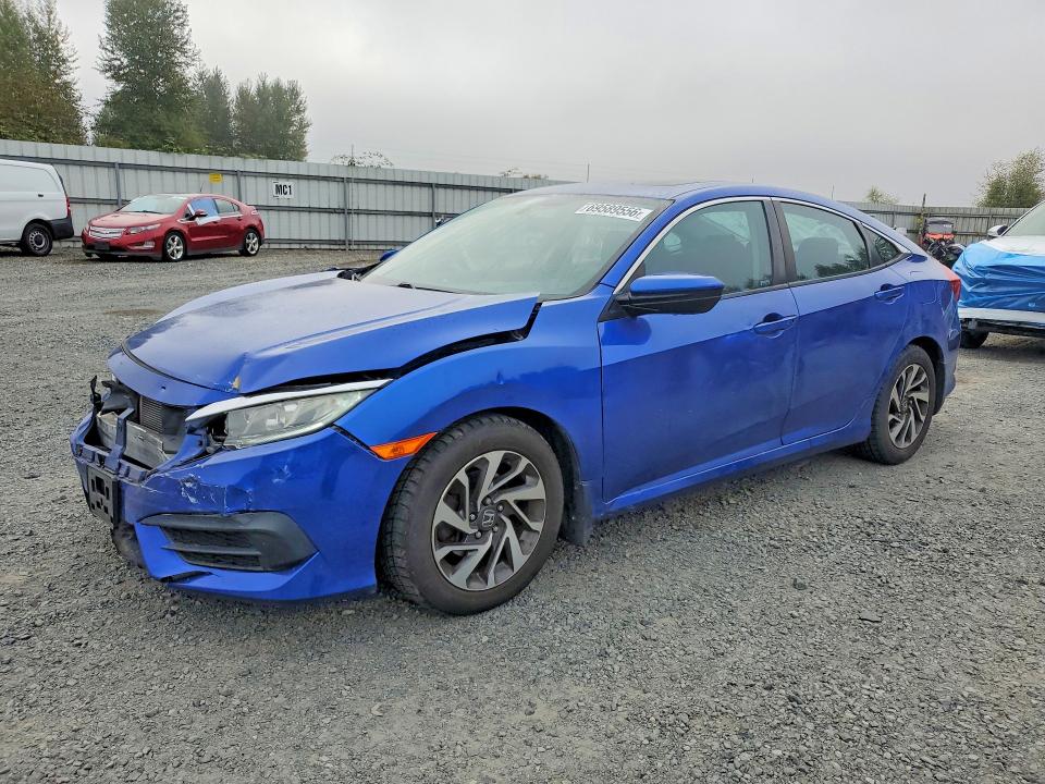2016 Honda Civic მანქანა იყიდება აუქციონზე, vin: 19XFC2F77GE206919, აუქციონის ნომერი: 69589556
