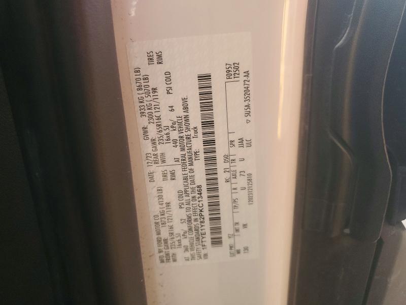 Продаж на аукціоні авто 2023 Ford Transit, vin: 1FTYE1Y82PKC13468, номер лоту: 70716606