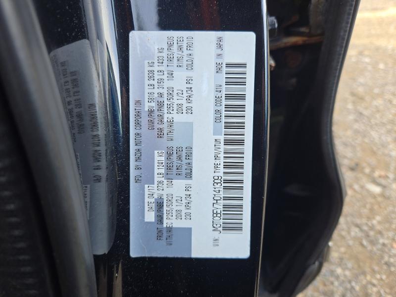 69375266 :رقم المزاد ، JM3TCBEY7H0141309 vin ، 2017 Mazda Cx-9 مزاد بيع