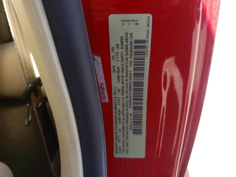 Продаж на аукціоні авто 2008 Volkswagen New Beetle, vin: 3VWRG31Y98M419947, номер лоту: 70490276