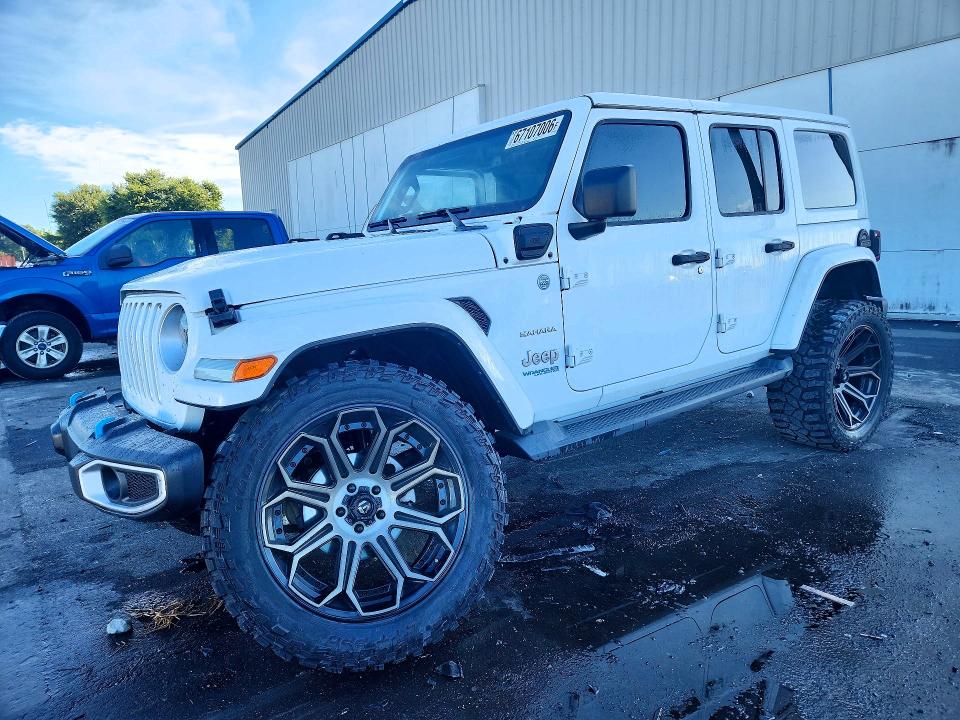 67107006 :رقم المزاد ، 1C4JJXP63NW182897 vin ، 2022 Jeep Wrangler Unlimited مزاد بيع