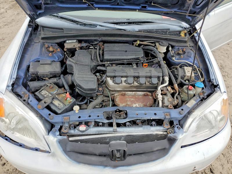 2002 Honda Civic მანქანა იყიდება აუქციონზე, vin: 1HGEM22922L081801, აუქციონის ნომერი: 70518536