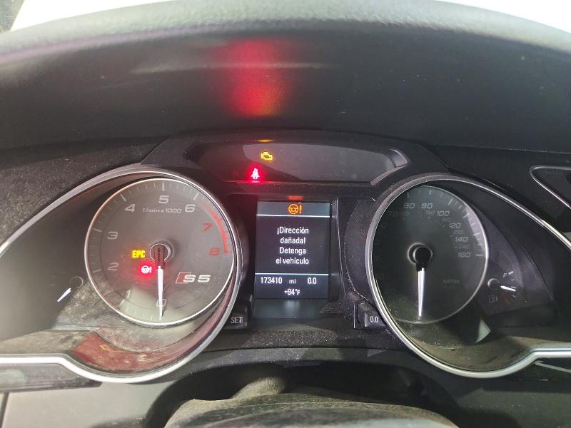2013 Audi S5 მანქანა იყიდება აუქციონზე, vin: WAUCGAFRXDA034402, აუქციონის ნომერი: 69035576